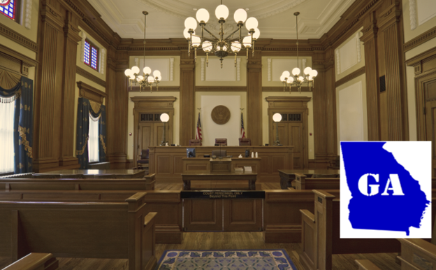 This Atlanta criminal courtroom is very familiar to DUI lawyers Larry Kohn and Cory Yager. Both attorneys regularly appear in municipal courts around Atlanta and north Atlanta. We can also recommend a lawyer in a different state