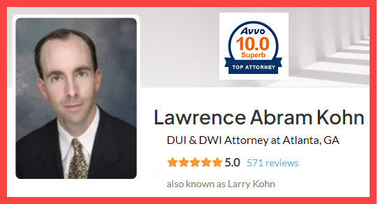 Atlanta DUI and DWI attorney Larry Kohn has almost 30 years of local courtroom experience cross-examining polce officers, and fighting back against faulty breath tests, and inconclusive field sobriety tests.