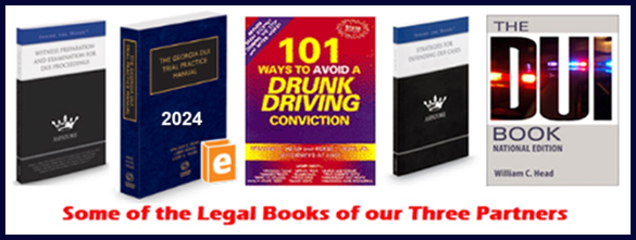 Bubba Head, Larry Kohn, and Cory Yager have written legal books on topics like DUI, drunk driving, and criminal defense.