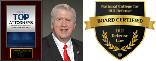 Top criminal lawyer Bubba Head has been rated a Top Attorney by other Georgia criminal defense attorneys, and is Board-Certified by the NCDD for DUI Defense Law.