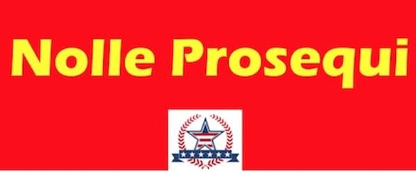 Nolle Prosequi