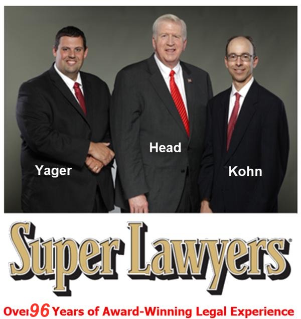 Atlanta criminal defense lawyers Larry Kohn, Cory Yager, and Bubba Head have over 96 years of combined courtroom litigation experience. All types of criminal cases are handled professionally including DUI, sex crimes, assault, theft, gun laws, and drug possession.